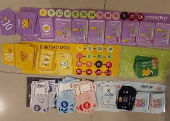 Tampilan permainan edukasi keuangan Tata Harta, gagasan tim KKN Abmas ITS.