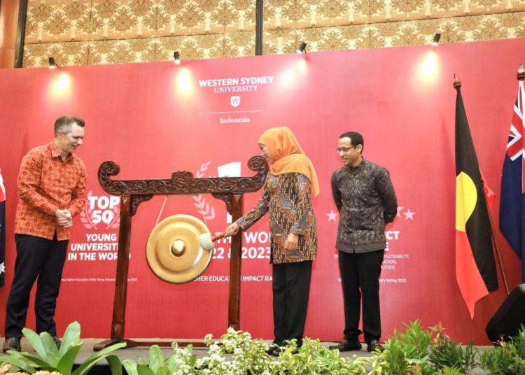 Soft launching kampus Western Sydney University (WSU) Cabang Surabaya di Ballroom Sheraton Hotel Surabaya.