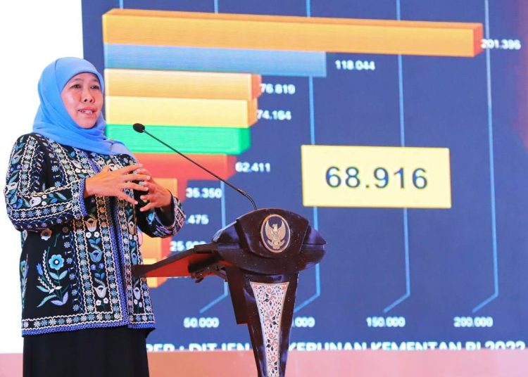 Gubernur Jatim Khofifah Indar Parawansa