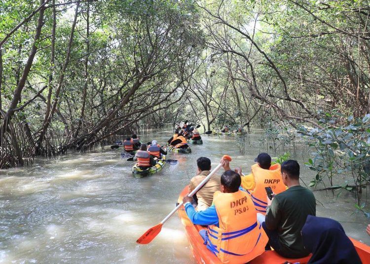 Salah satu lokasi wisata di Kota Pahlawan. Pemkot Surabaya telah menyiapkan antisipasi menghadapi lonjakan wisatawan saat libur Natal dan Tahun Baru tahun 2024.
