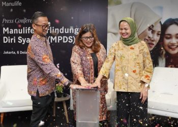 Peluncuran produk  Manulife Perlindungan Diri Syariah.