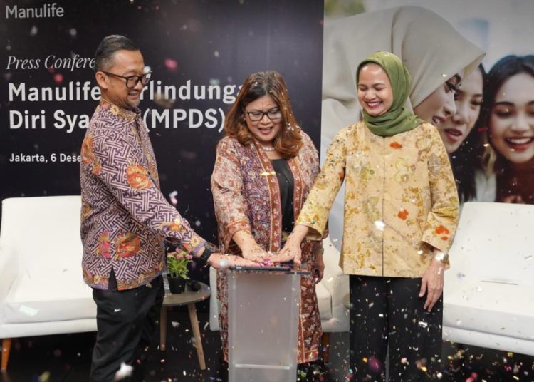 Peluncuran produk  Manulife Perlindungan Diri Syariah.