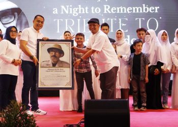 Wali Kota Surabaya Eri Cahyadi dalam acara ‘a night to remember tribute to Eko Londo".