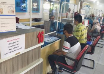 Pelayanan di Badan Pendapatan Daerah Pemkot Surabaya.