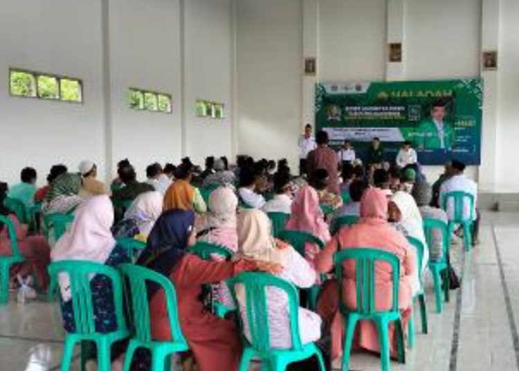 Kegiatan reses yang dilakukan di Graha PP Al Hadi Padangan.