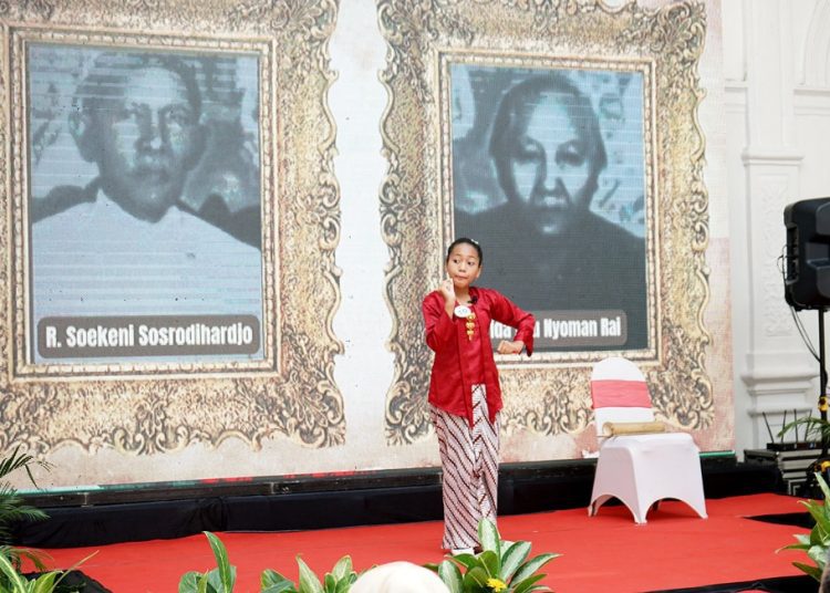 Foto dokumentasi gelaran lomba mendongeng yang digelar Pemkot Surabaya pada tahun sebelumnya.