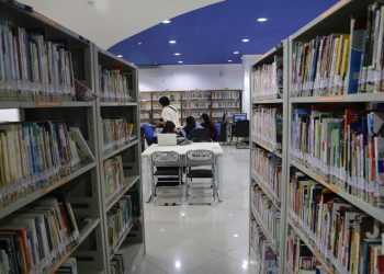 Salah satu perpustakaan yang dimiliki Pemkot Surabaya.