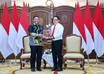 Penjabat (Pj) Gubernur Jawa Timur Adhy Karyono menerima kunjungan kerja Wakil Gubernur Kalimantan Tengah Edy Pratowo beserta Tim Pengendalian Inflasi Daerah (TPID) Kalimantan Tengah.