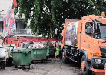 Foto ilustrasi, Tempat Penampungan Sampah  sementara.