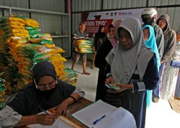 Salah satu Kios TPID yang ada di pasar tradisional di Surabaya.