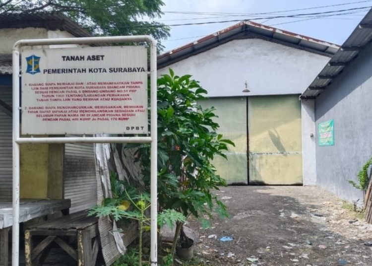Foto ilustrasi, salah satu aset yang dimiliki Pemkot Surabaya.