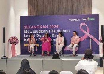 Program talkshow yang membahas kanker payudara yang digelar Siloam Hospitals. Di tahun 2024 ini, rumah sakit ini bakal melanjutkan program SELANGKAH.