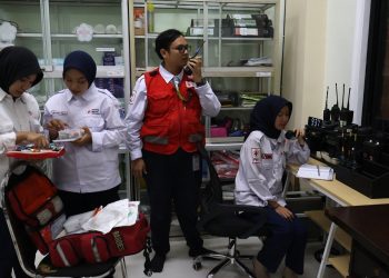 PMI Jalan Sumatera sudah terkoneksi layanan kemanusiaan  Command Center 112 Surabaya.