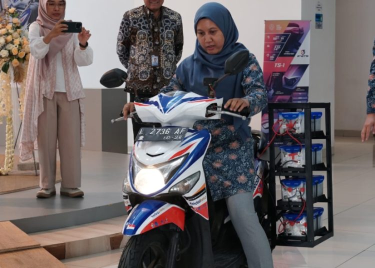 Uji coba Kendaraan Listrik Berbasis Baterai.