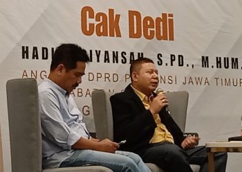 Hadi Dediyansah dalam sarasehan P4GN: Pencegahan Pemberantasan Penyalahgunaan dan Peredaran Narkoba.