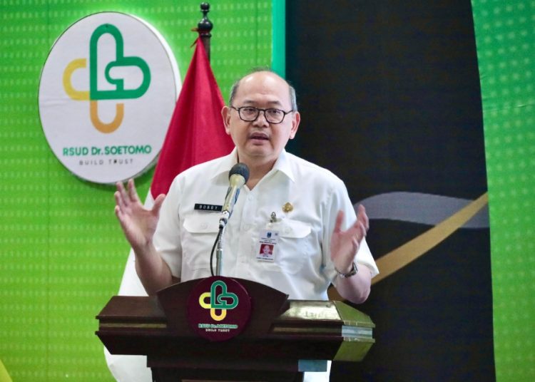 Pj Sekretaris Daerah Provinsi Jawa Timur Bobby Soemiarsono