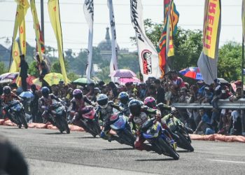 Gelaran Matapanah Cup Race 2024 di Sirkuit Gelora Bung Tomo Surabaya.
