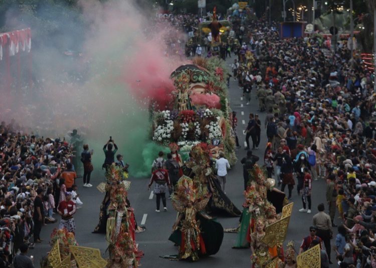 Foto dokumentasi event Surabaya Vaganza tahun lalu.