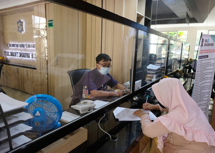 Foto ilustrasi, salah satu pelayanan kesehatan di Kota Surabaya.