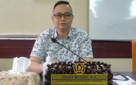 Anggota Komisi A DPRD Surabaya Josiah Michael