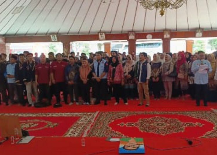 Deklarasi anti korupsi di Pendopo Malowopati Bojonegoro.