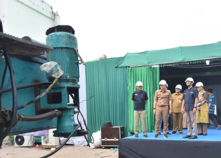 Groundbreaking pembangunan gedung baru, Rumah Sakit Ibu dan Anak Kendangsari.