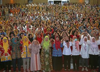 Temu Tim Pendamping Keluarga (TPK) se-Kota Surabaya, di Balai Budaya, Gedung Balai Pemuda.