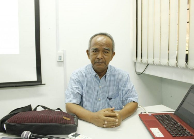 Dr Ir Amien Widodo MSi, peneliti senior dari Pusat Penelitian Mitigasi Kebencanaan dan Perubahan Iklim (Puslit MKPI) ITS