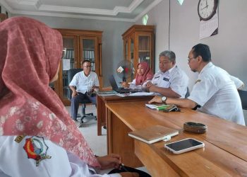 Pembinaan di Desa Kedungsumber sebagai perwakilan penilaian pemilihan percontohan Desa Anti Korupsi.
