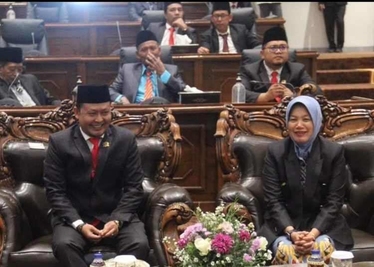 Rapat Paripurna Istimewa mendengarkan oidato kenegaraan oresiden RI dalam rangka HUT Kemerdekaan RI Ke-79.