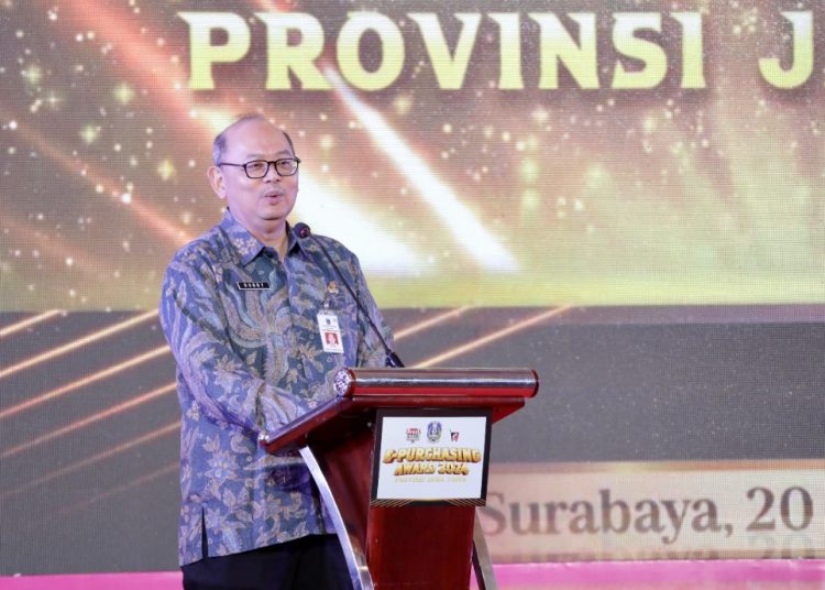 Pj Sekretaris Daerah Provinsi Jawa Timur Bobby Soemiarsono
