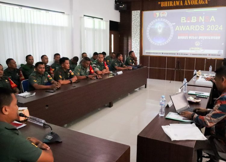 Rapat persiapan pelaksanaan Babinsa Awards tahun 2024.