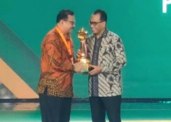Penyerahan penghargaan Wahana Tata Nugraha di ajang Hari Perhubungan Nasional (Harhubnas) 2024 yang digelar di JIExpo Kemayoran, Jakarta Pusat.