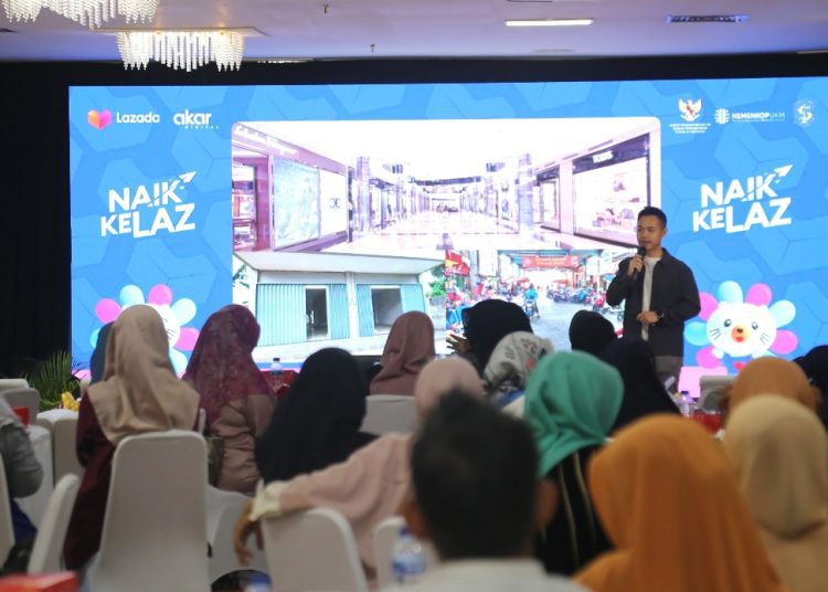 Workshop “UMKM Naik Kelaz” yang dilaksanakan di lantai 4 Gedung Siola.