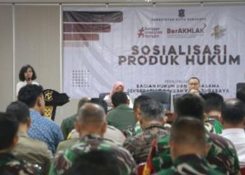 Sosialisasi Perda Kota Surabaya Nomor 8 tahun 2024 tentang Fasilitas Pencegahan dan Pemberantasan Penyalahgunaan Peredaran Gelap Narkotika dan Prekursor Narkotika di Convention Hall Siola.