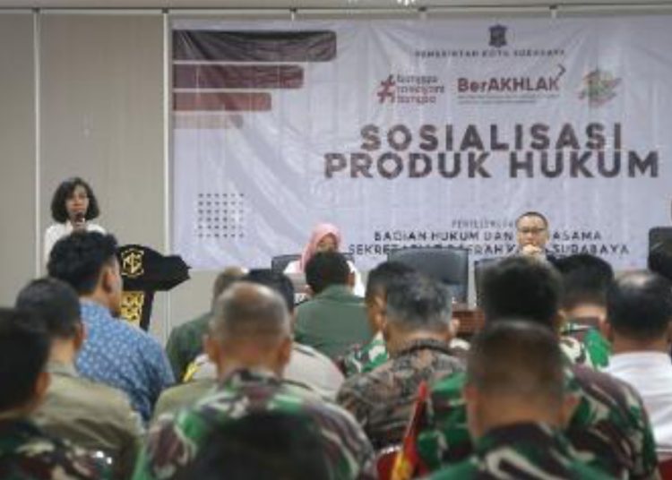 Sosialisasi Perda Kota Surabaya Nomor 8 tahun 2024 tentang Fasilitas Pencegahan dan Pemberantasan Penyalahgunaan Peredaran Gelap Narkotika dan Prekursor Narkotika di Convention Hall Siola.