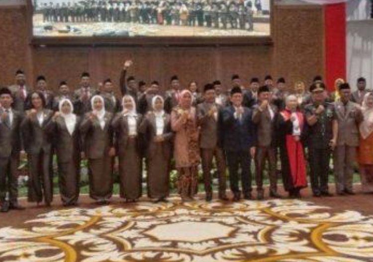 Foto bersama anggota DPRD Bojonegoro periode 2024-2029.