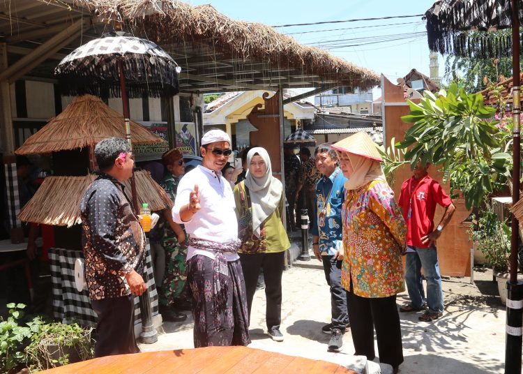 Kampung Wethan Banjar Sugihan, salah satu kampung tematik yang ada di Kota Surabaya.