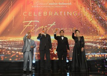 Perayaan anniversary pertama Grand Swiss-Belhotel Darmo Surabaya.
