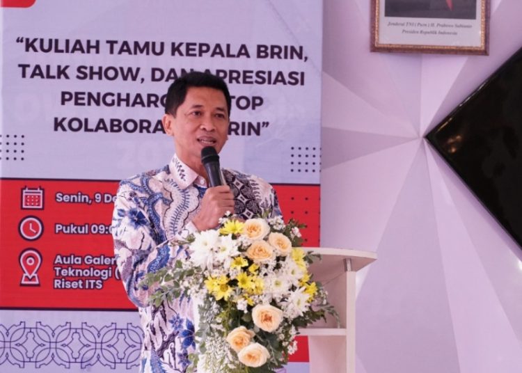 Rektor ITS Prof Prof Ir Bambang Pramujati ST MSc Eng PhD