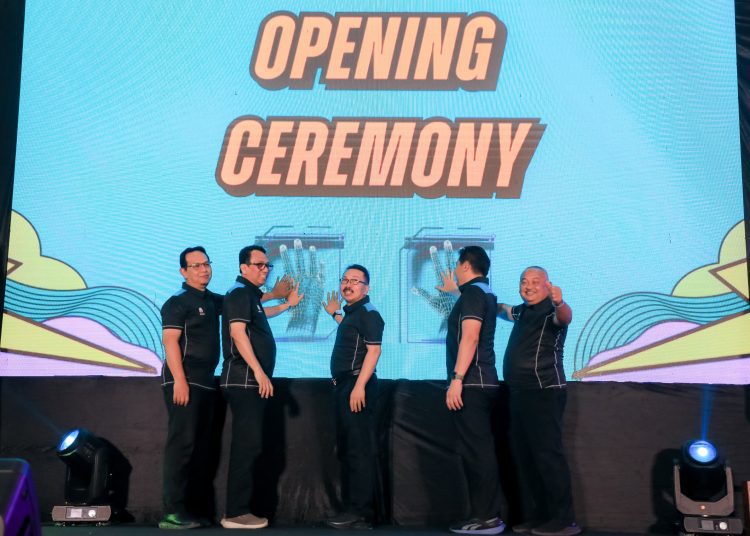 Pembukaan Jambore Creative Youth East Java di Taman Krida Budaya, Malang.