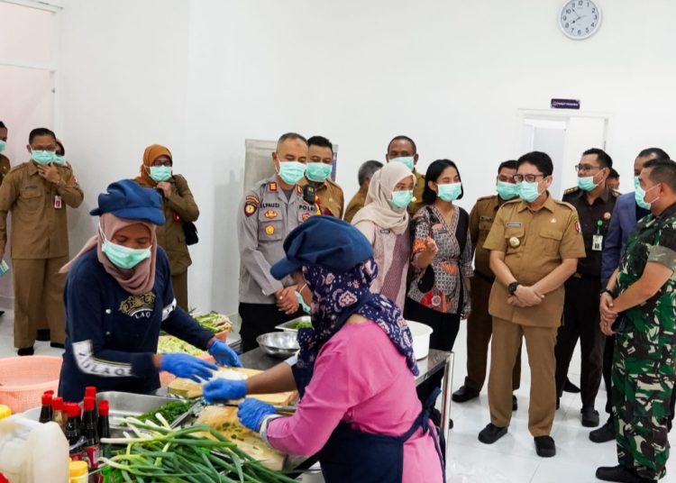 Launching Dapur Sehat Satuan Pelayanan Pemenuhan Gizi (SPPG) Taman Rajekwesi Bojonegoro.