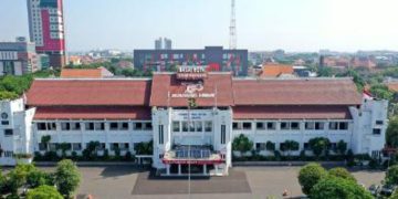 Foto ilustrasi Balai Kota Surabaya.