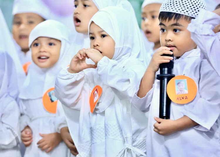 Pesantren Ramadan Balita & buka puasa bersama PP Muslimat NU dilaksanakan kantor PP Muslimat NU, Jalan Pengadegan Timur Raya, Pancoran Jakarta Selatan.