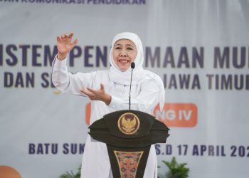 Gubernur Jawa Timur Khofifah Indar Parawansa