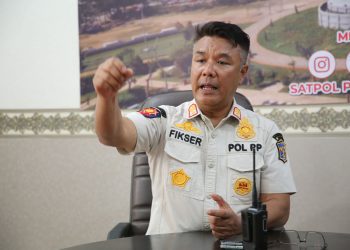 Kepala Satpol PP Surabaya M Fikser