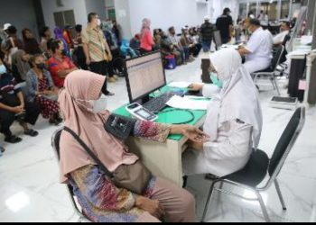Foto ilustrasi, pelayanan kesehatan di salah satu rumah sakit di Surabaya.