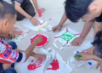 Foto ilustrasi, dokumentasi kegiatan di Kampung Anak Negeri Surabaya