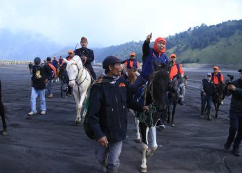 Gunung Boromo menjadi salah satu destinasi wisata yang sering dikungungi wisatawan.wisata di Jawa Timur.