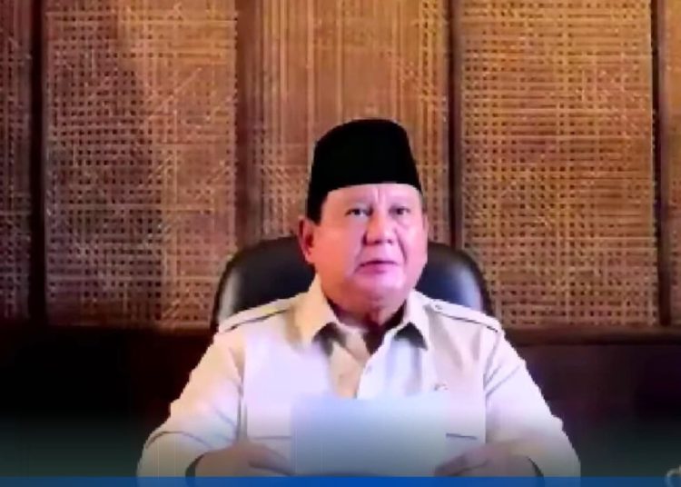 Presiden RI Prabowo Subianto